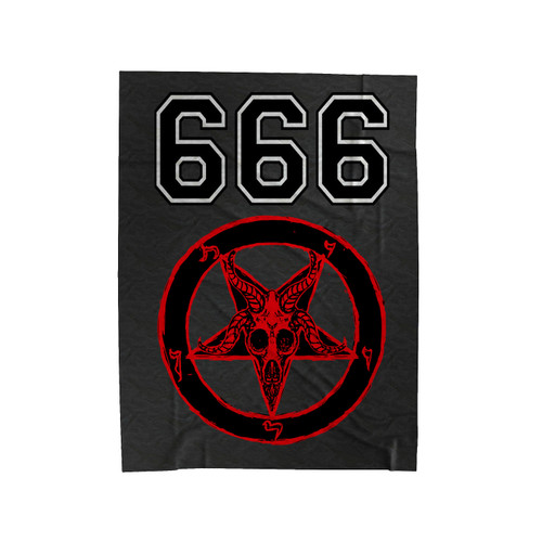 666 Zippered 1 Velveteen Blanket