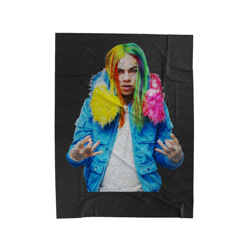 6Ix9Ine Rapper Hip Hop Style 2 Velveteen Blanket