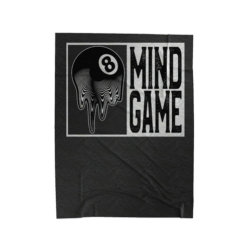 8 Ball Mind Game Velveteen Blanket