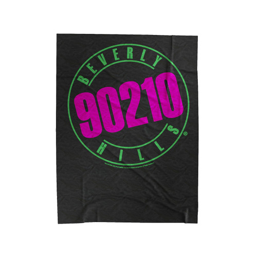 90210 Color Blend Logo 2 Velveteen Blanket