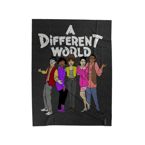 A Different World Velveteen Blanket
