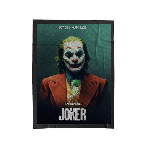 A Joker Movie Velveteen Blanket