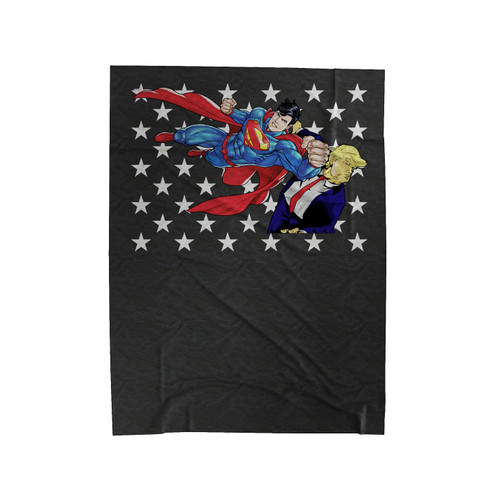 A Punch For America Velveteen Blanket
