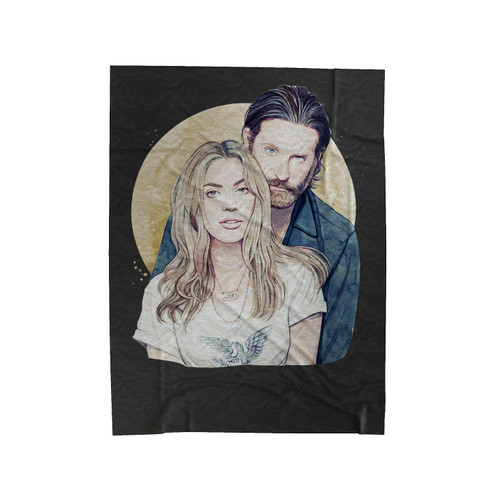 A Star Is Born Ally & Jackson Velveteen Blanket