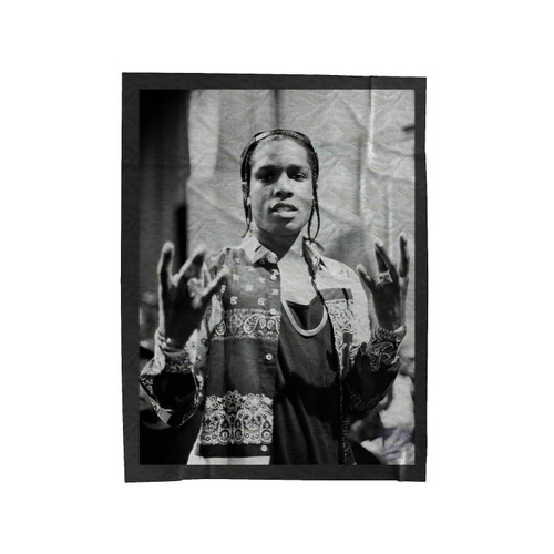 A$Ap Rocky 4 Velveteen Blanket