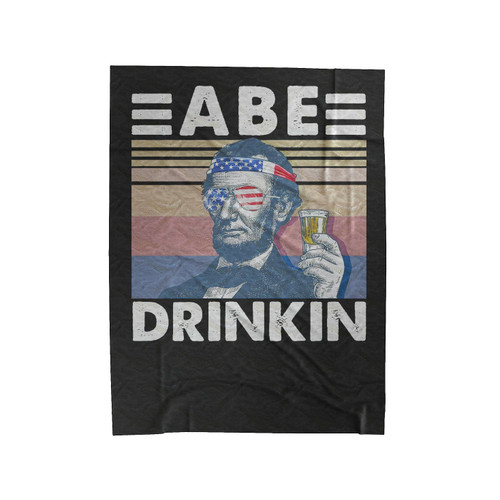 Abe Drinkin Velveteen Blanket
