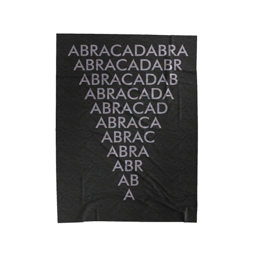 Abracadabra Magic Spells Velveteen Blanket