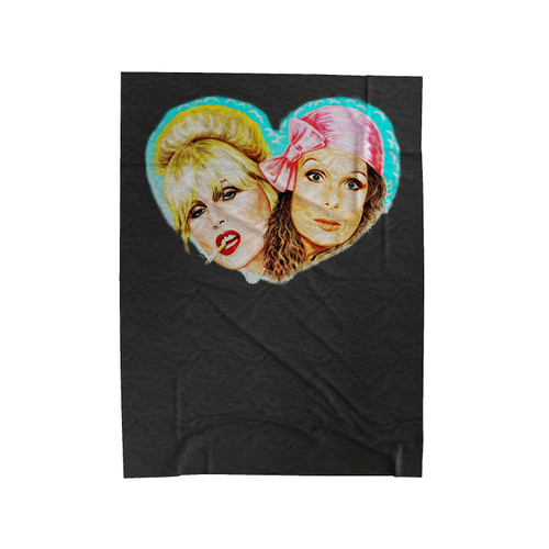Absolutely Fabulous Tv Show Velveteen Blanket