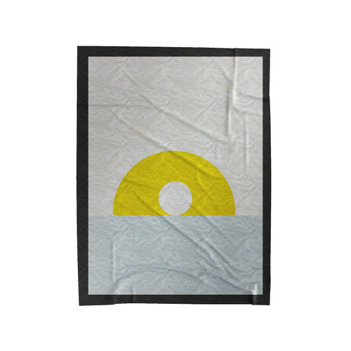 Abstract Scandinavian Art Velveteen Blanket