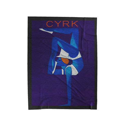 Acrobat Cyrk Velveteen Blanket