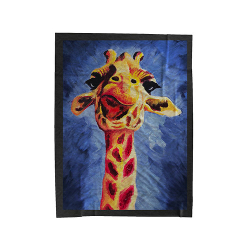 Acrylic Giraffe Velveteen Blanket