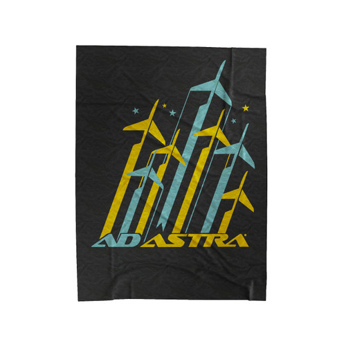 Ad Astra Aviation Themed Velveteen Blanket