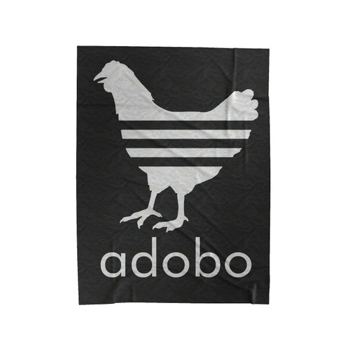 Adobo Funny Chicken Velveteen Blanket