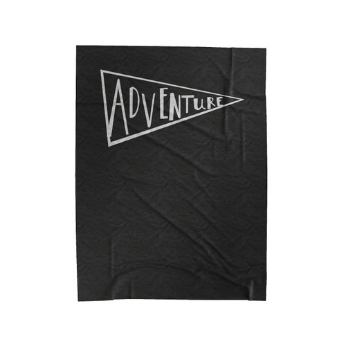 Adventure Pennant School Velveteen Blanket