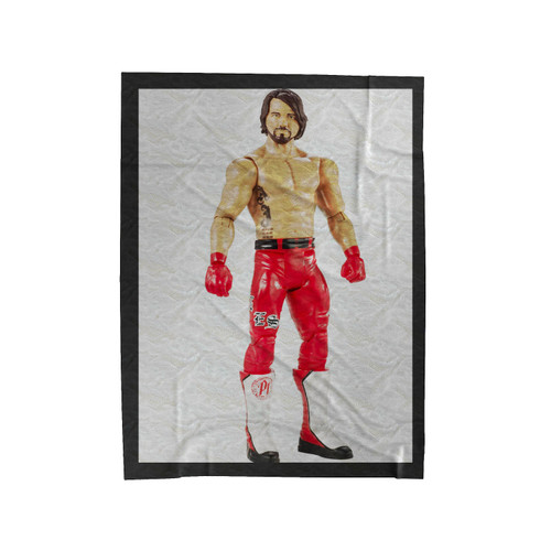 Aj Styles Action Figure Velveteen Blanket