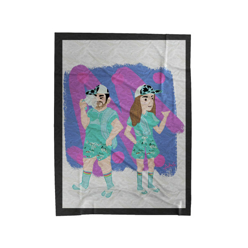 Akira & Sporting Velveteen Blanket