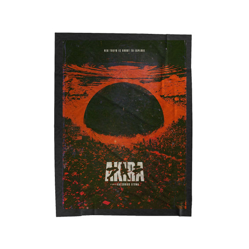 Akira Neo Tokyo Is About To Explode Velveteen Blanket