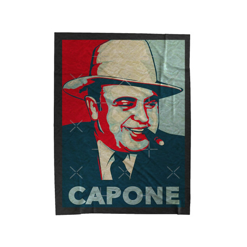 Al Capone Velveteen Blanket