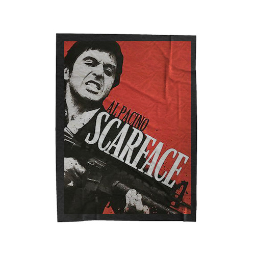 Al Pacino Scarface Velveteen Blanket