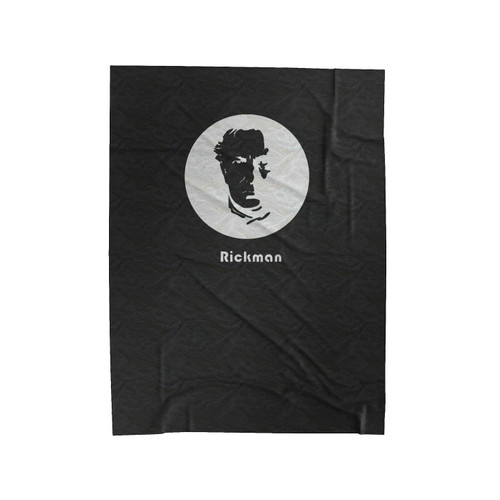 Alan Rickman Velveteen Blanket