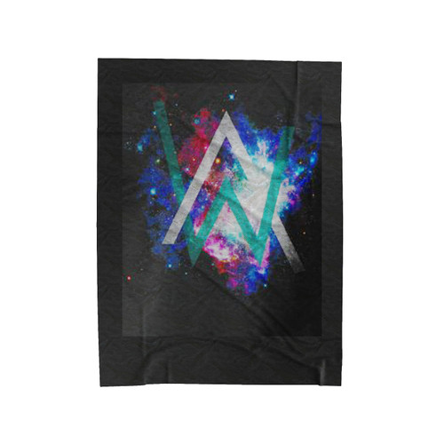 Alan Walker Dj Galaxy Velveteen Blanket
