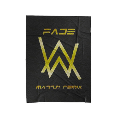 Alan Walker Dj Gold Style Velveteen Blanket