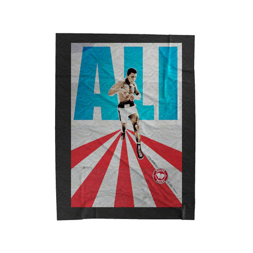 Ali The Legend Of Boxing Velveteen Blanket