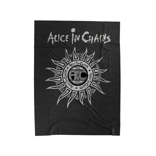 Alice In Chains Logo Velveteen Blanket
