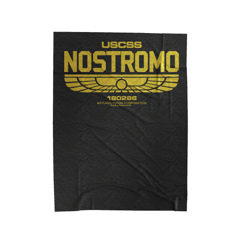 Alien Inspired Uscss Nostromo Weyland Yutani Velveteen Blanket
