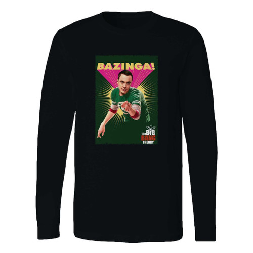 This classic fit bazinga the big bang poster long sleeve shirt is casually elegant and very comfortable. With fine quality print to make one stand out, it's a perfect fit for every occasion.