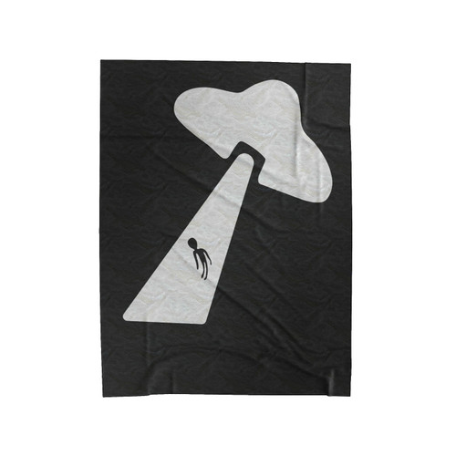 Alien Ufo Tumblr Hipster Velveteen Blanket