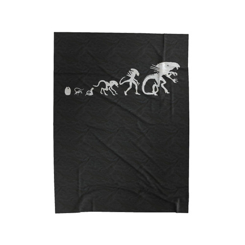 Alien Vs Predator Alien Evolution Velveteen Blanket