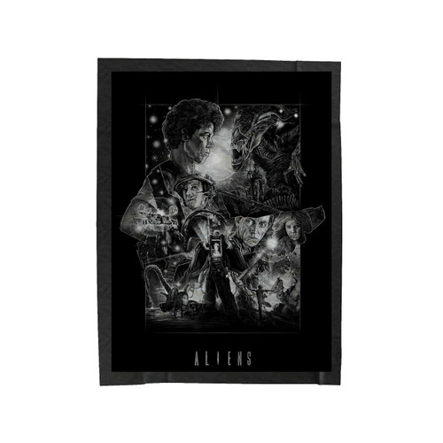 Aliens Alternative Movie Velveteen Blanket