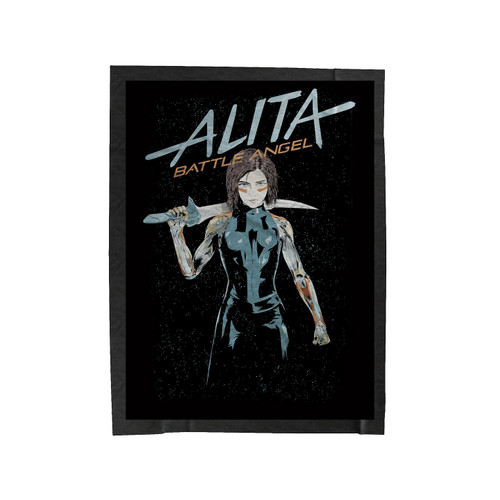 Alita Battle An 1 Velveteen Blanket