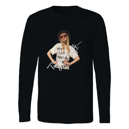This classic fit beatiful taylor swift long sleeve shirt is casually elegant and very comfortable. With fine quality print to make one stand out, it's a perfect fit for every occasion.