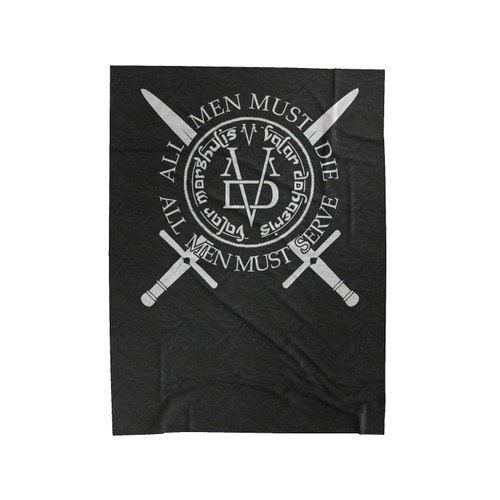 All Men Must Serve Nebula Wall Game Of Throne Velveteen Blanket