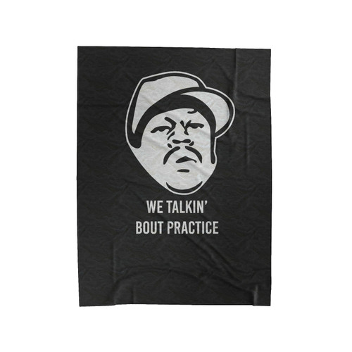 Allen Iverson We Talkin' Bout Practice Velveteen Blanket
