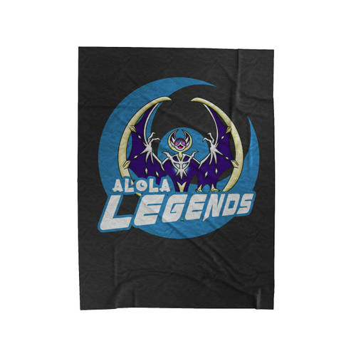 Alola Legends Pokemon Moon Velveteen Blanket