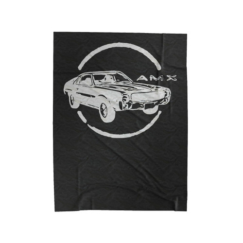 Amc Amx American Motors Velveteen Blanket