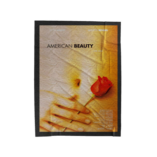 American Beauty Cover Movie Velveteen Blanket