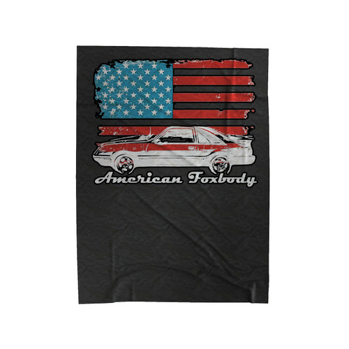 American Foxbody Muscle Velveteen Blanket