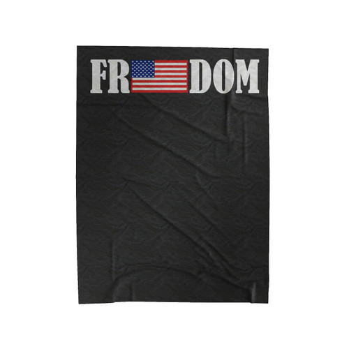 American Freedom Symbols Velveteen Blanket