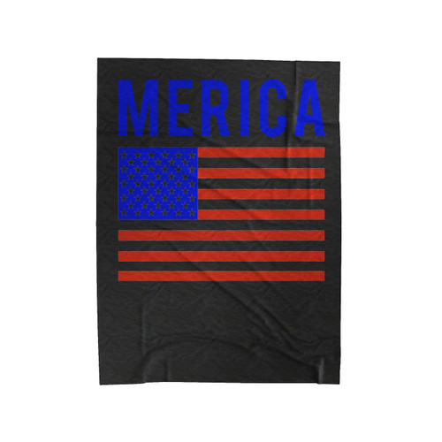 American Funny Merica Velveteen Blanket