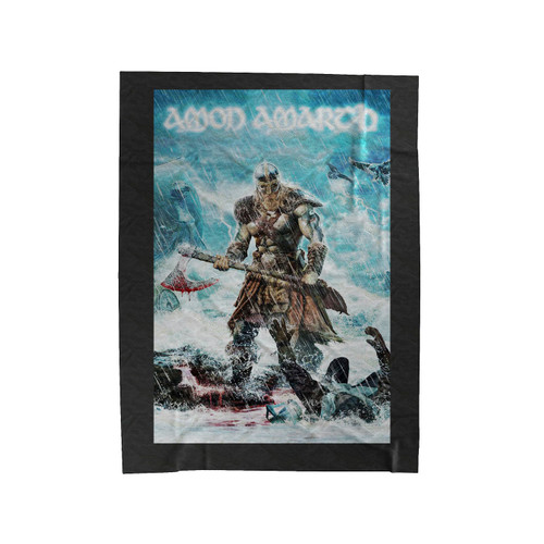 Amon Amarththe Viking Velveteen Blanket