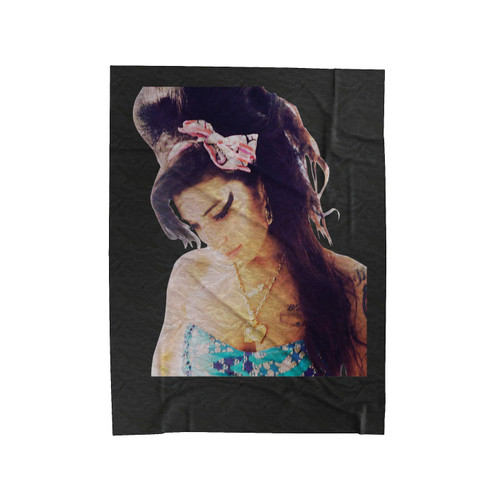 Amy Winehouse 2 Velveteen Blanket