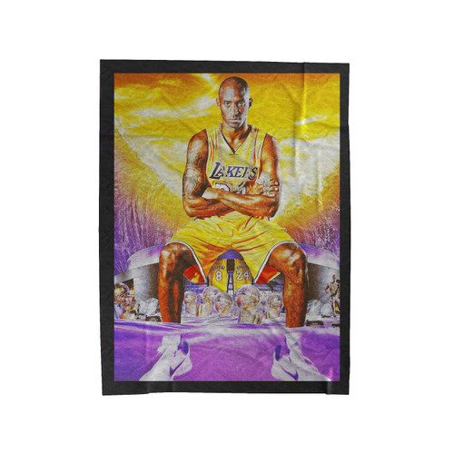 Anastasis On Black Mamba Velveteen Blanket