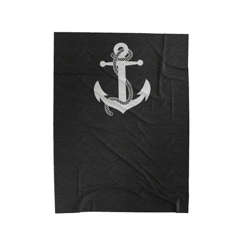 Anchor Sea Fishing Velveteen Blanket