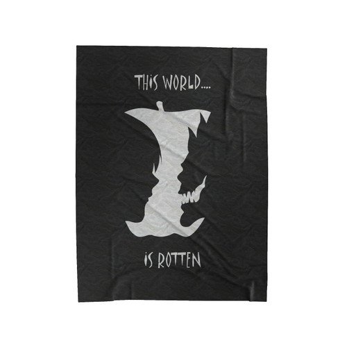 Anime Awesome And Death Note Velveteen Blanket