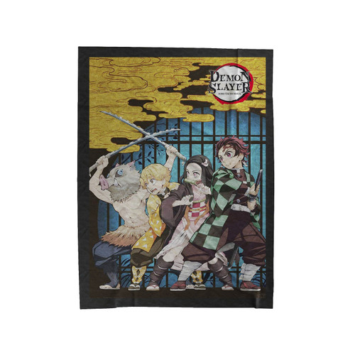 Anime Demon Slayer Velveteen Blanket