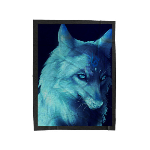 Anime Wolf Velveteen Blanket